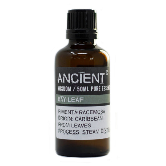 50ml Professional Essential Oil - Bay Leaf product packaging on clean background from Quintessential Holistic Health Ltd