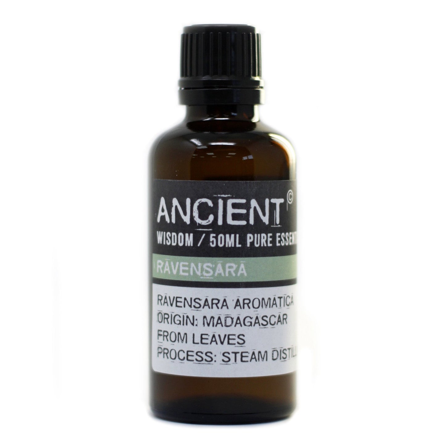 50ml Professional Pure Essential Oil - Ravensara product packaging on clean background from Quintessential Holistic Health Ltd