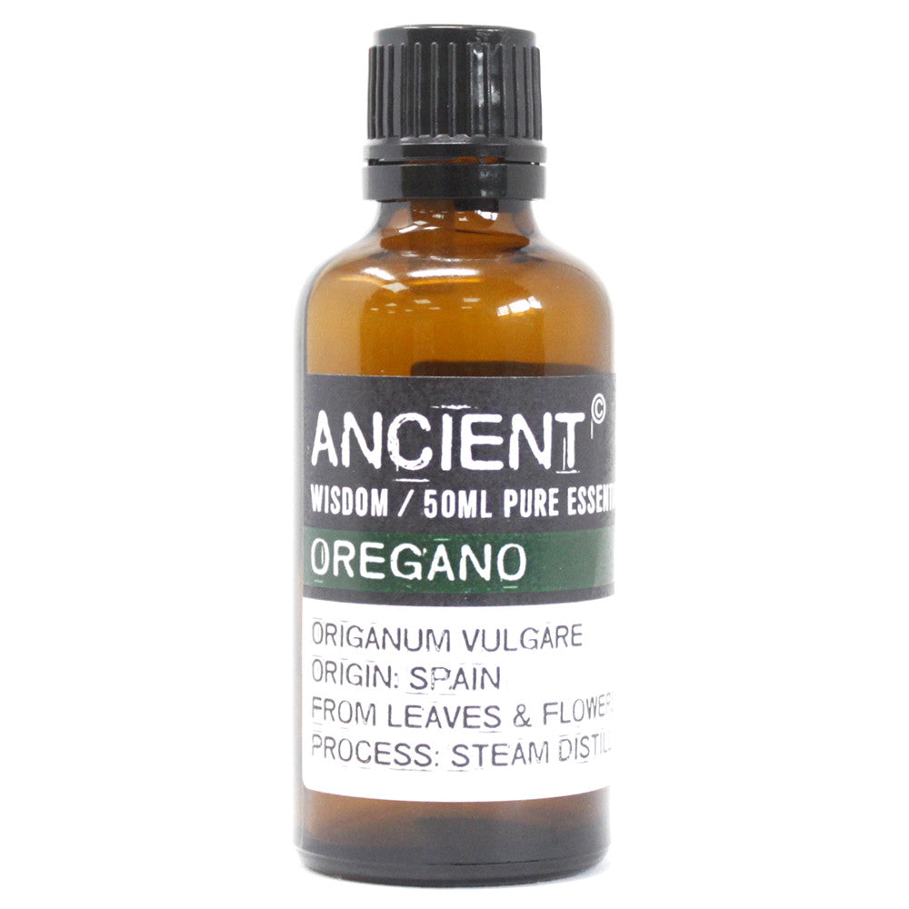 50ml Professional Essential Oil - Oregano product packaging on clean background from Quintessential Holistic Health Ltd