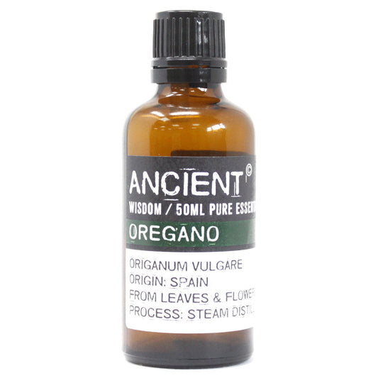 50ml Professional Essential Oil - Oregano product packaging on clean background from Quintessential Holistic Health Ltd