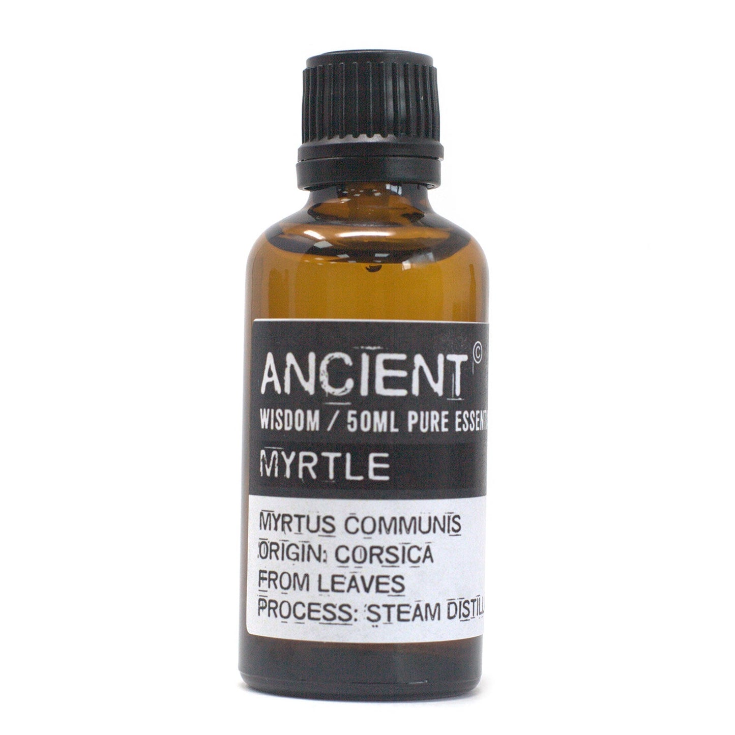 50ml Professional Essential Oil - Myrtle product packaging on clean background from Quintessential Holistic Health Ltd