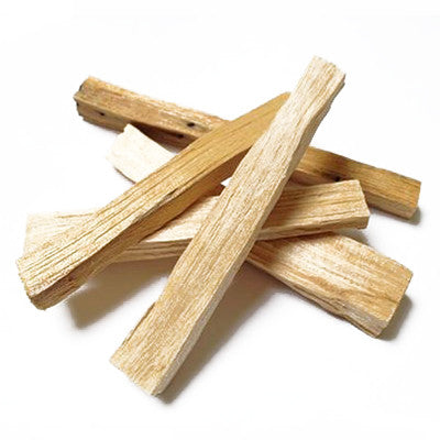 100g Green Tree Palo Santo (Holy Wood) Sticks / 10 - 15 Sticks product packaging on clean background from Quintessential Holistic Health Ltd