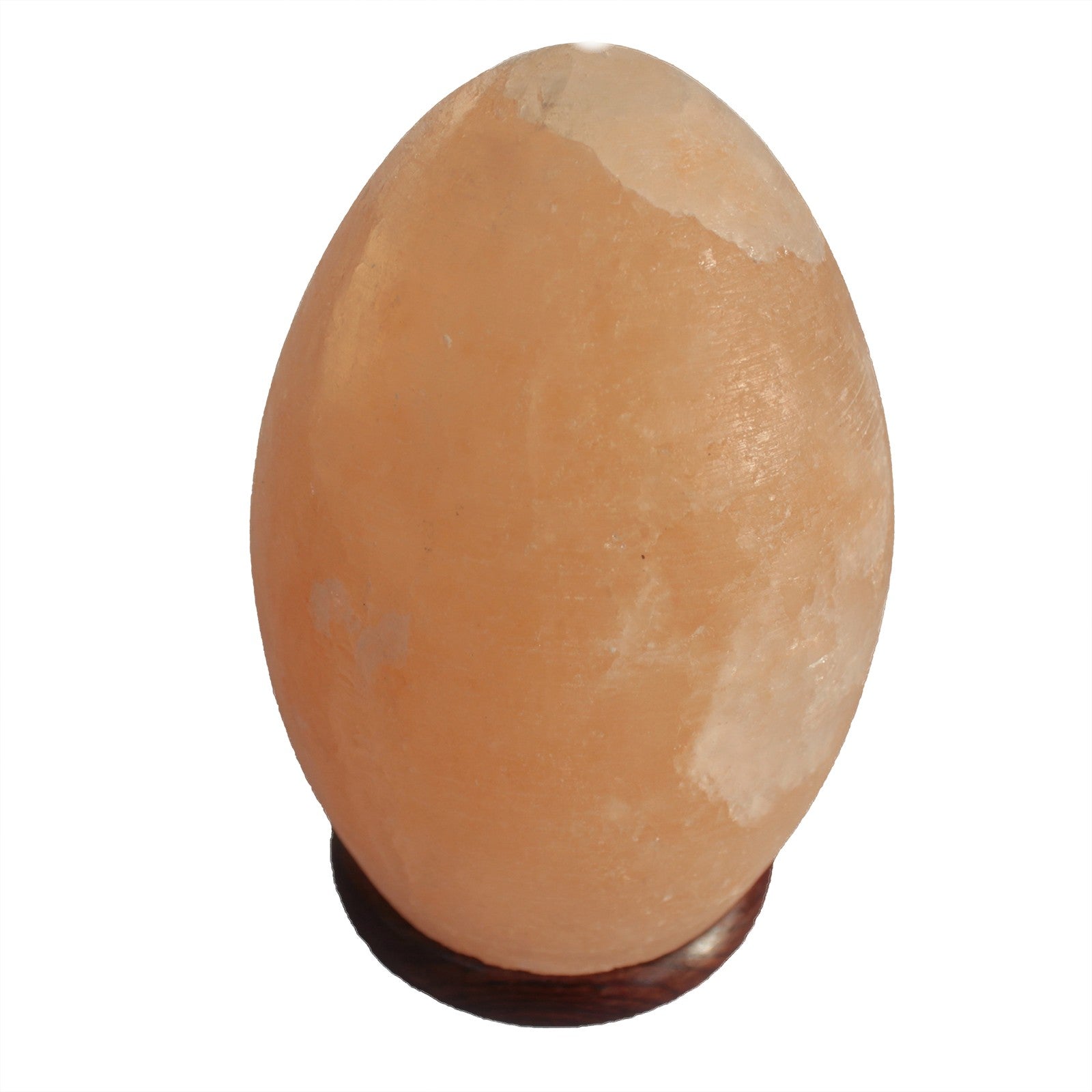 Hand Carved 240v Himalayan Salt Crystal Lamp with Base - Natural / Egg / 3Kg - 3.5Kg product packaging on clean background from Quintessential Holistic Health Ltd