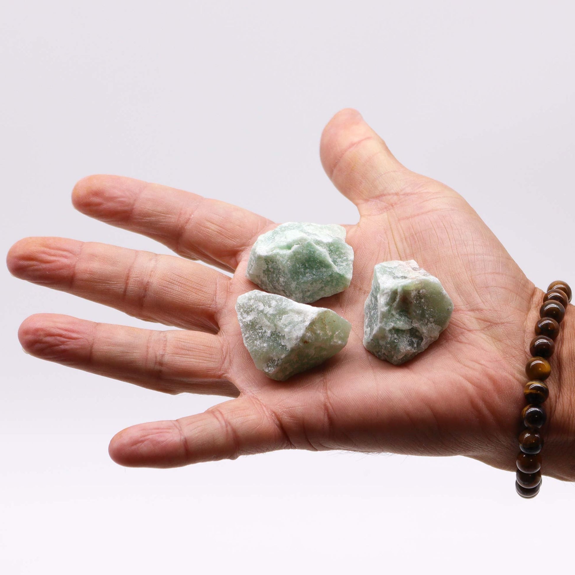 500g Raw Crystals - Crystal Jade product packaging on clean background from Quintessential Holistic Health Ltd
