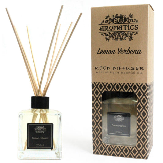 Reed Diffuser - Lemon Verbena - 200ml - main product image from Quintessential Holistic Health Ltd UK