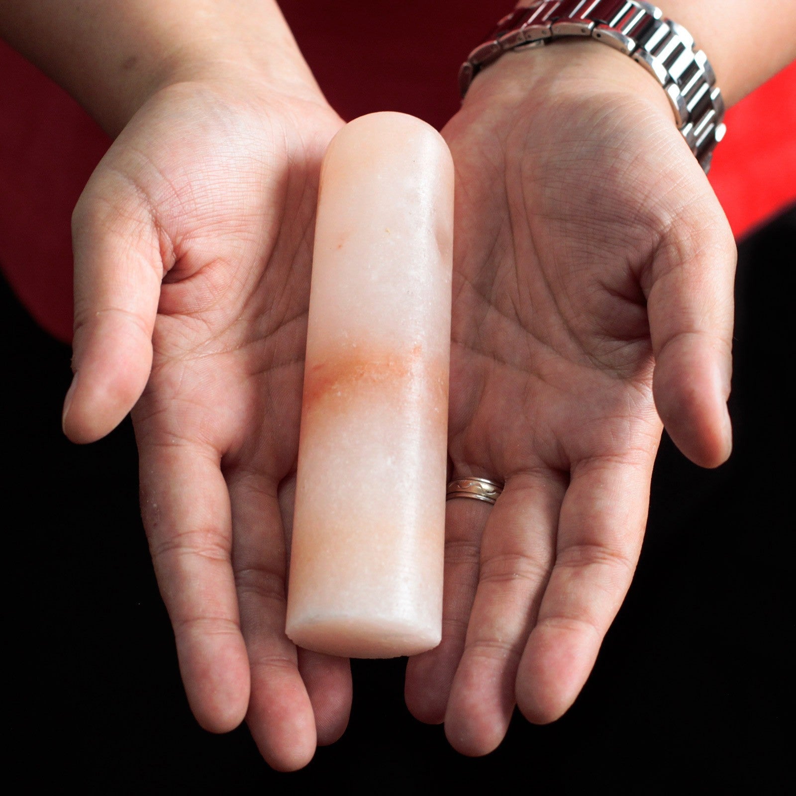 3 x Himalayan Mineral Salt Deodorant / Massage Stones - Stick product packaging on clean background from Quintessential Holistic Health Ltd