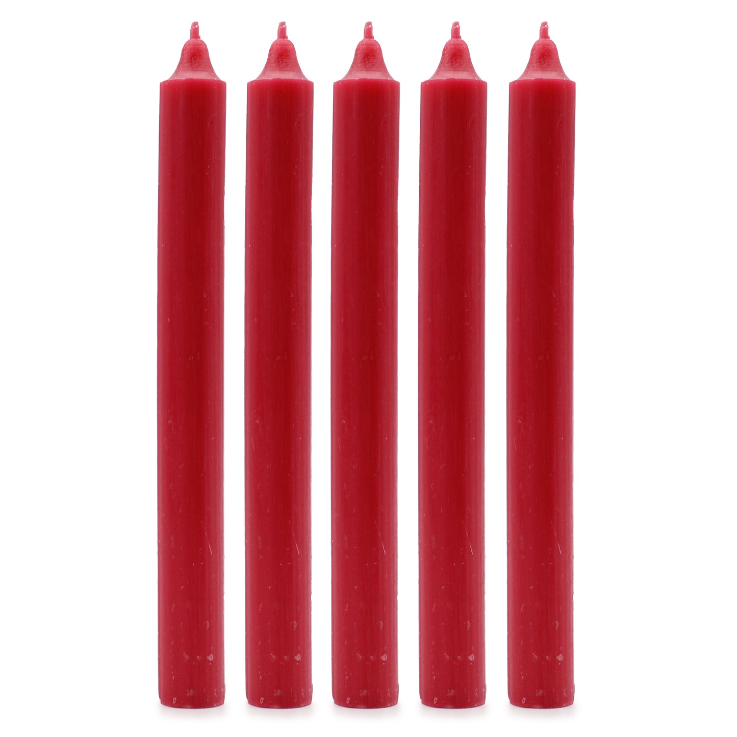 Pack of 5 x Handmade UK Solid Dinner Candles / Various Colours M - Z