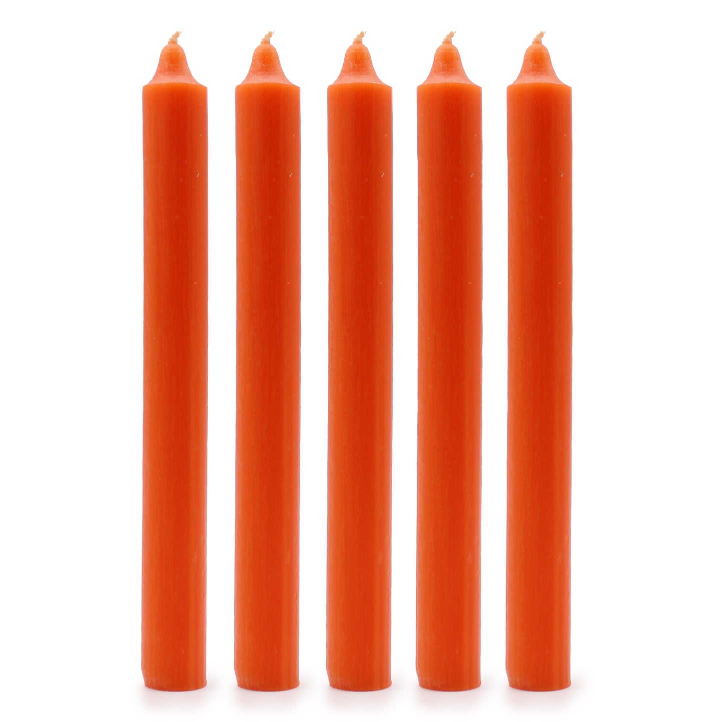 Pack of 5 x Handmade UK Solid Dinner Candles / Various Colours M - Z