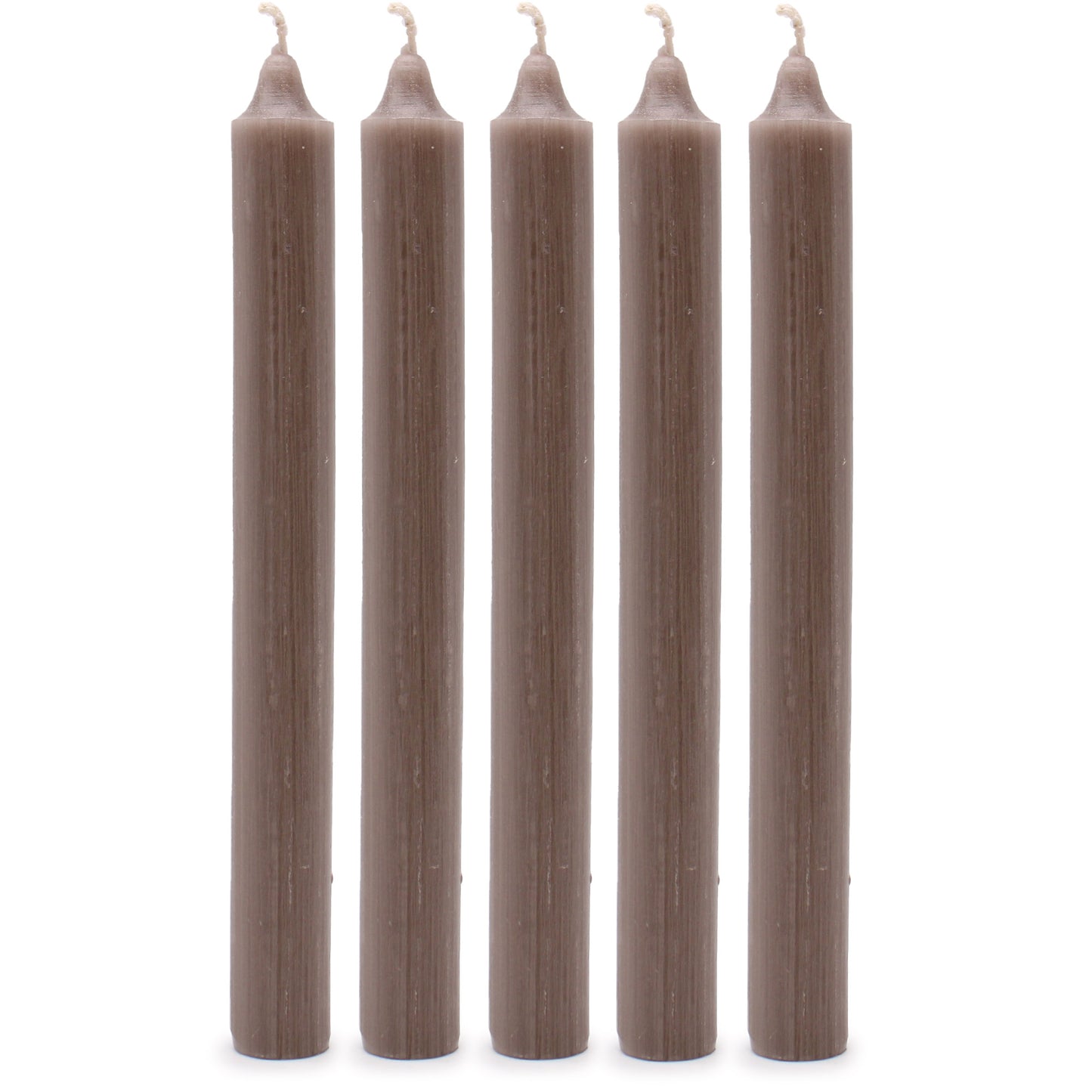 Pack of 5 x Handmade UK Solid Dinner Candles / Various Colours M - Z