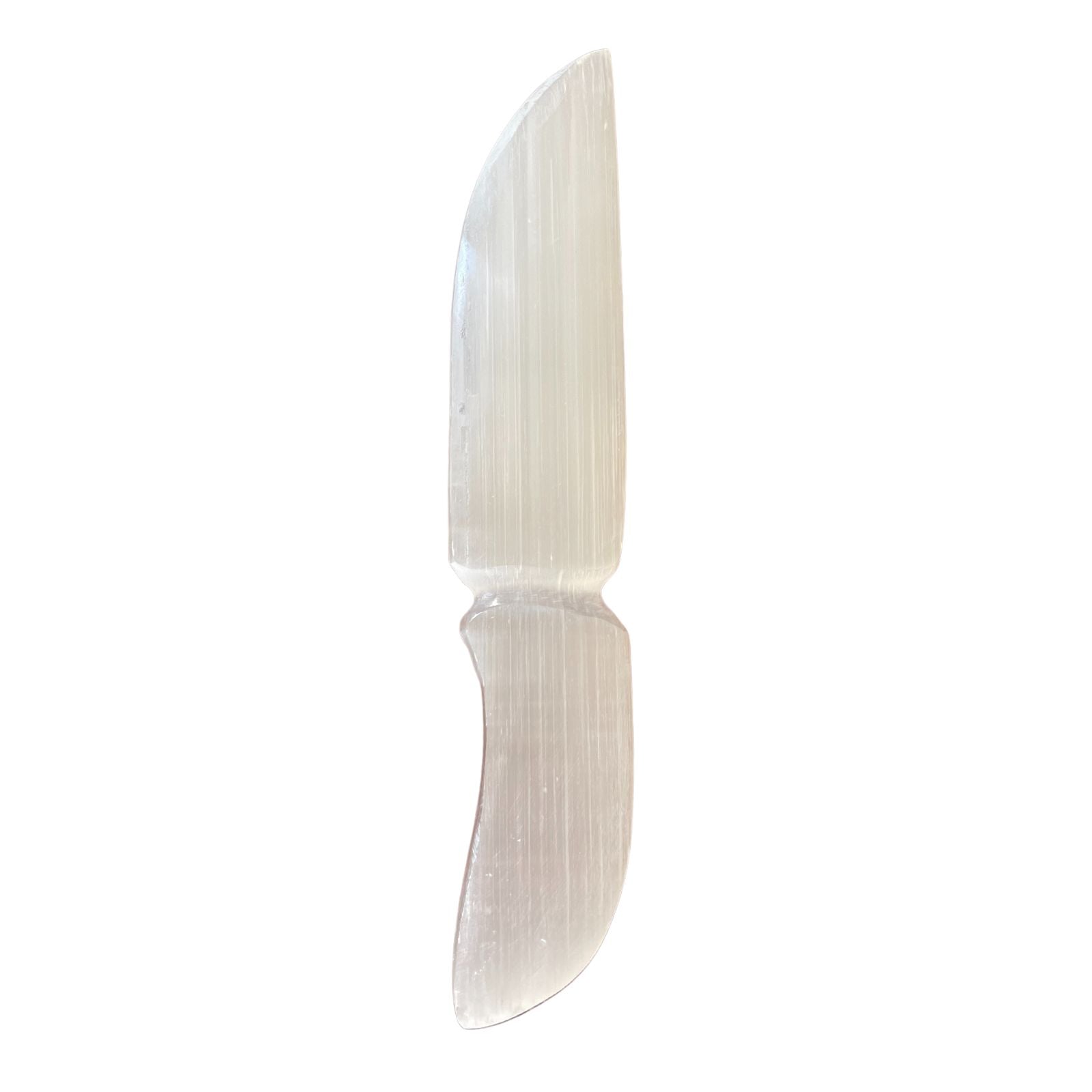 Handmade Selenite Ceremonial Knife - Classic product packaging on clean background from Quintessential Holistic Health Ltd