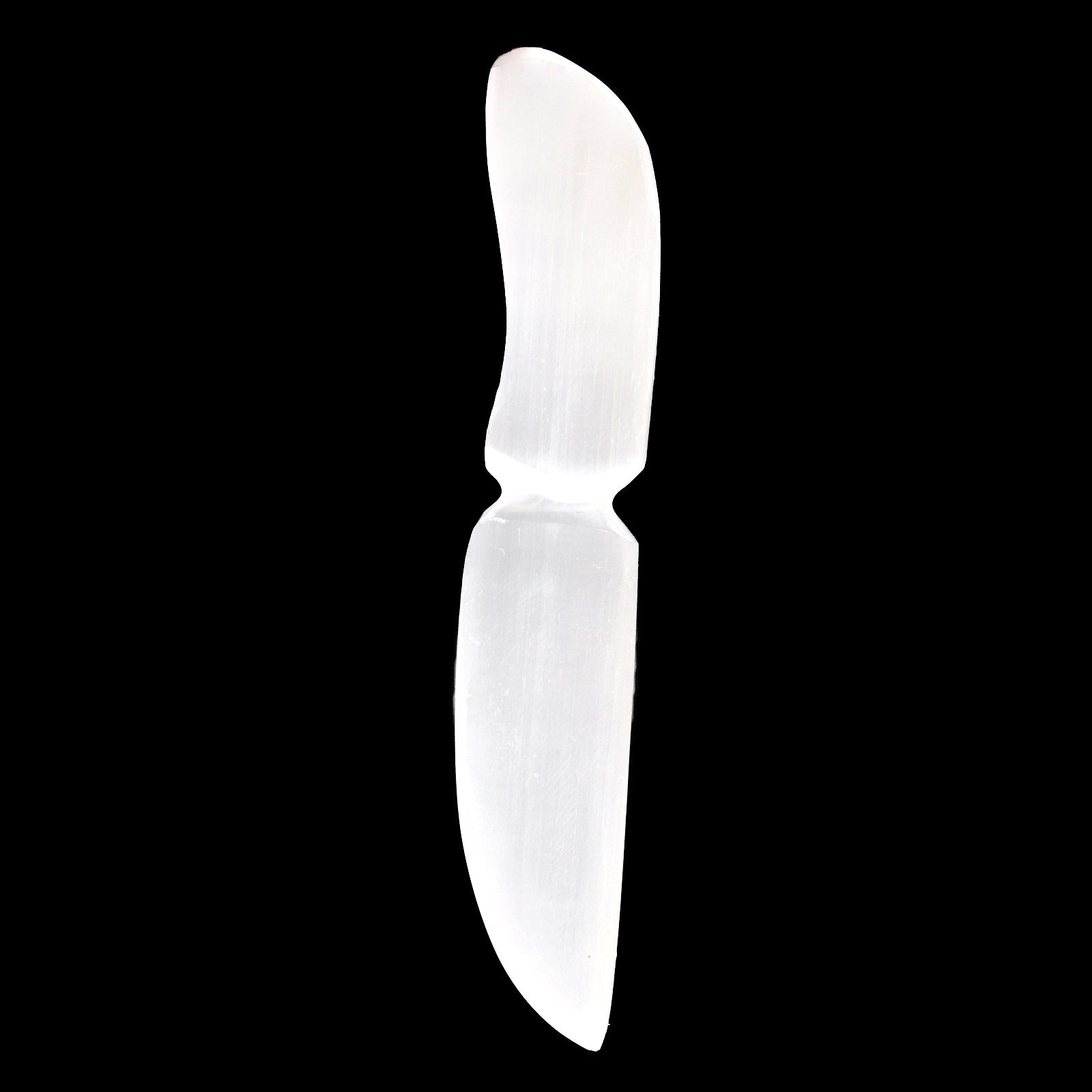 Handmade Selenite Ceremonial Knife - Classic product packaging on clean background from Quintessential Holistic Health Ltd