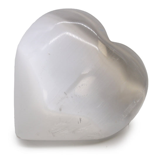 Selenite Heart - Extra Large product packaging on clean background from Quintessential Holistic Health Ltd