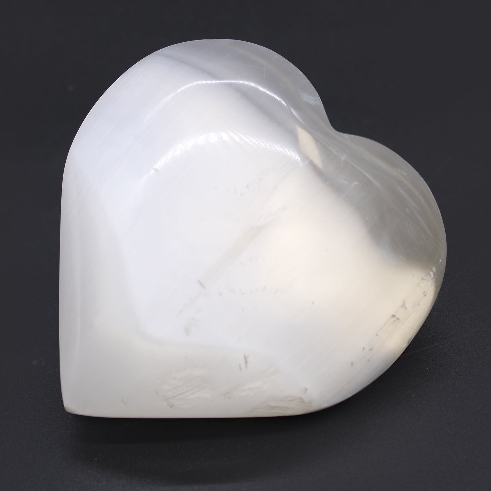 Selenite Heart - Extra Large product packaging on clean background from Quintessential Holistic Health Ltd