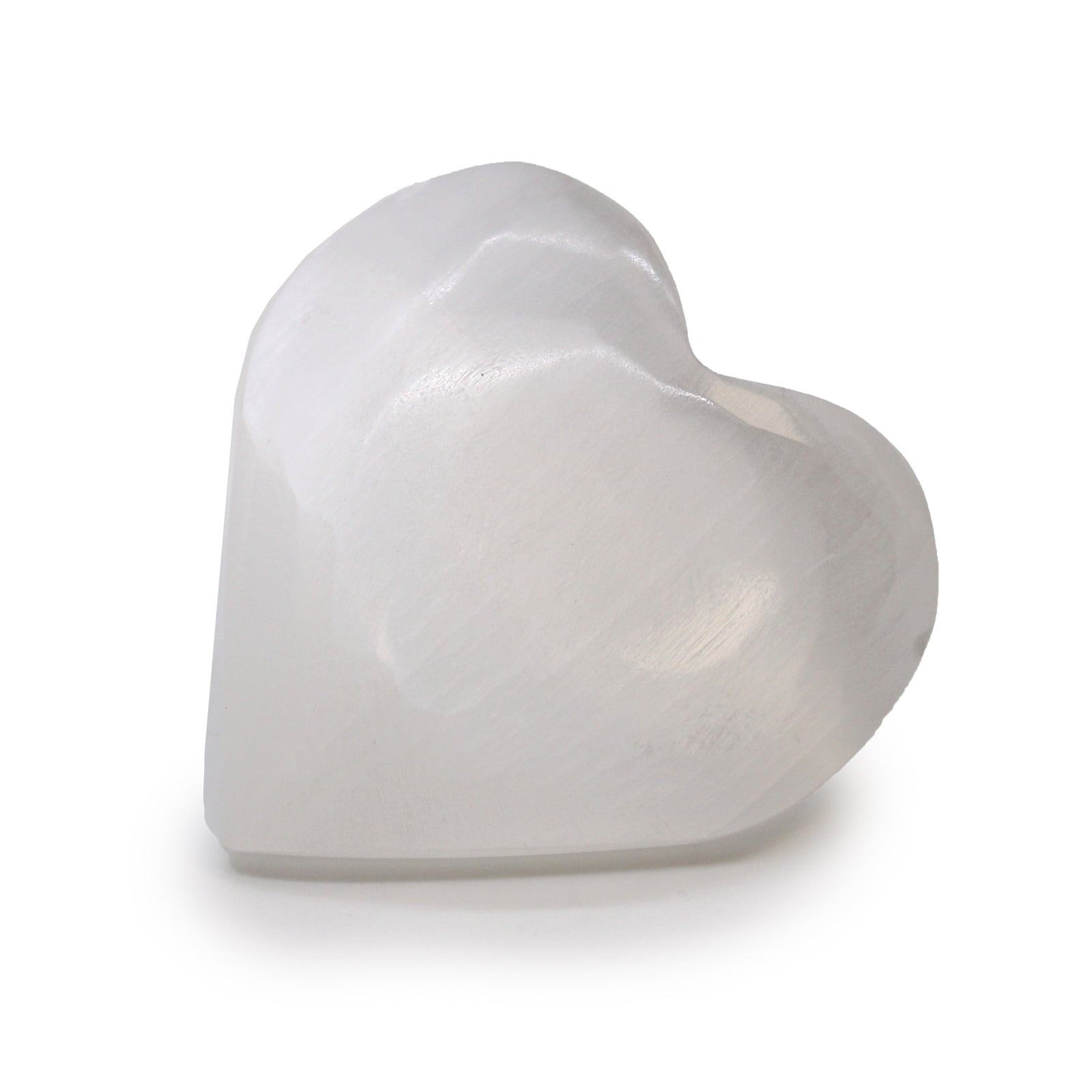 Selenite Heart - Large product packaging on clean background from Quintessential Holistic Health Ltd