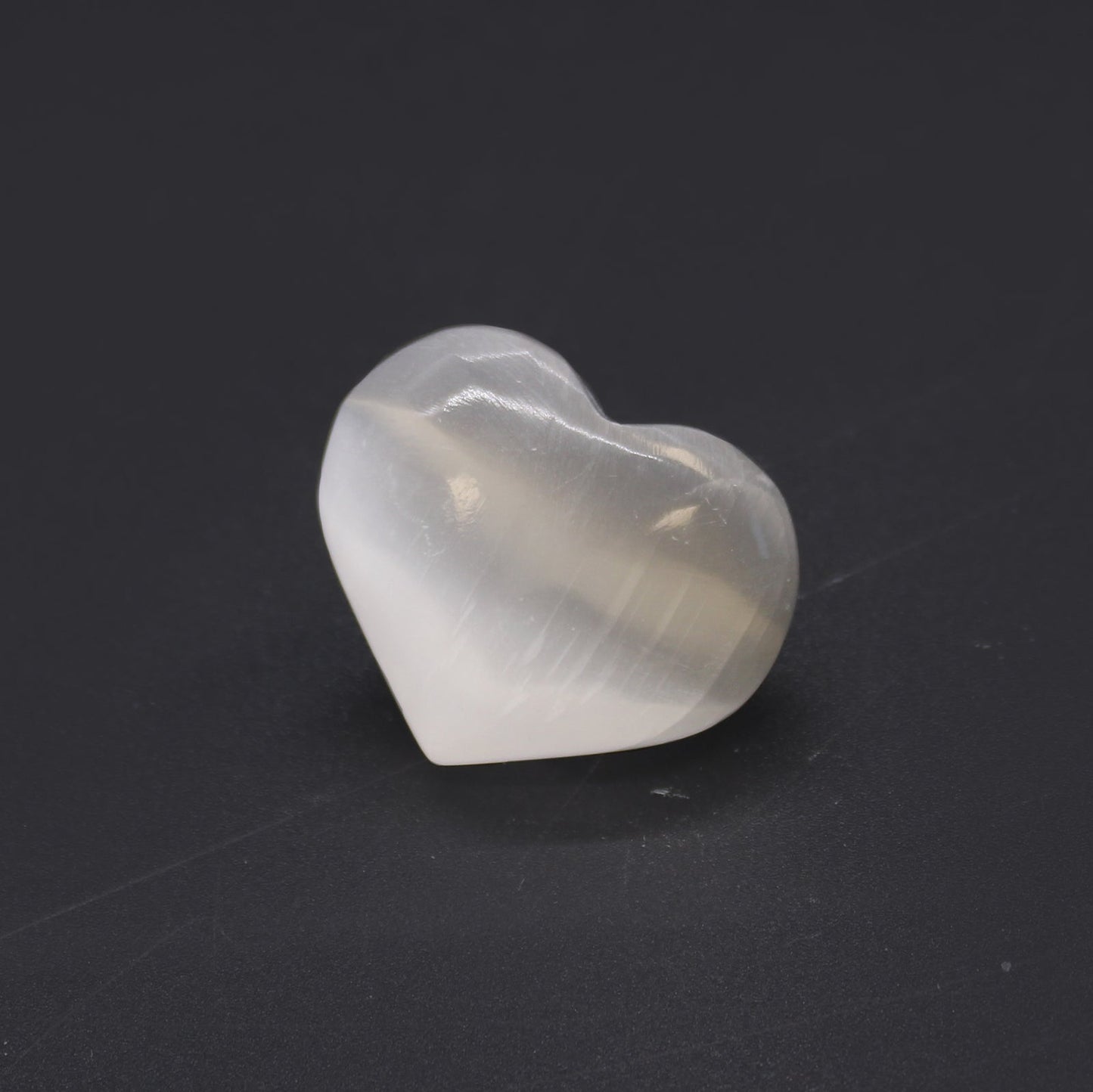 Selenite Heart - Small product packaging on clean background from Quintessential Holistic Health Ltd