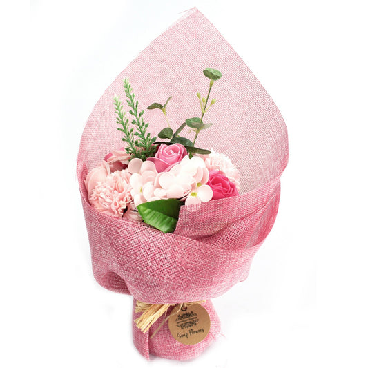 Standing Soap Flower Bouquet - Pink - main product image from Quintessential Holistic Health Ltd UK