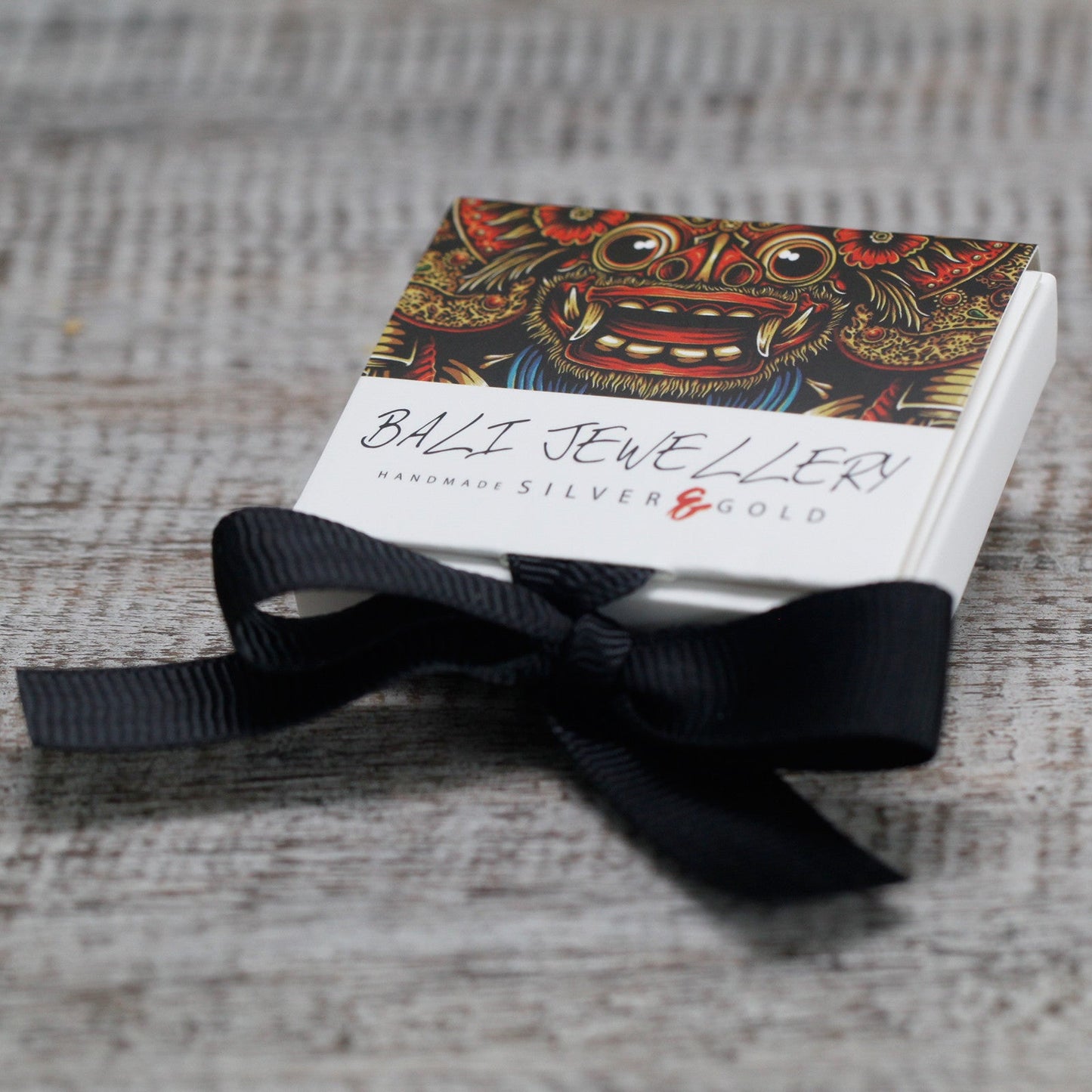 Handmade 18k Gold and 925 Silver Pendant - Square Drop product packaging on clean background from Quintessential Holistic Health Ltd