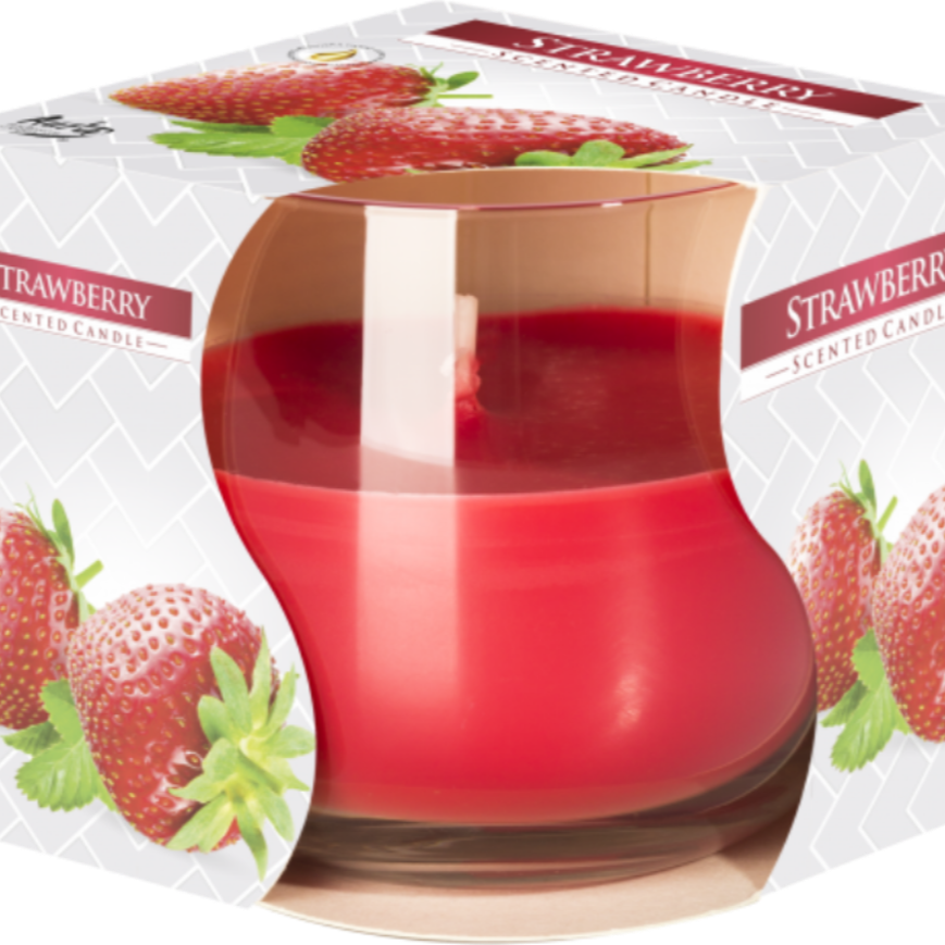 Scented Glass Jar Candle / Various Scents