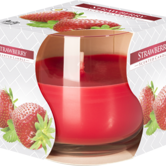 Scented Glass Jar Candle / Various Scents