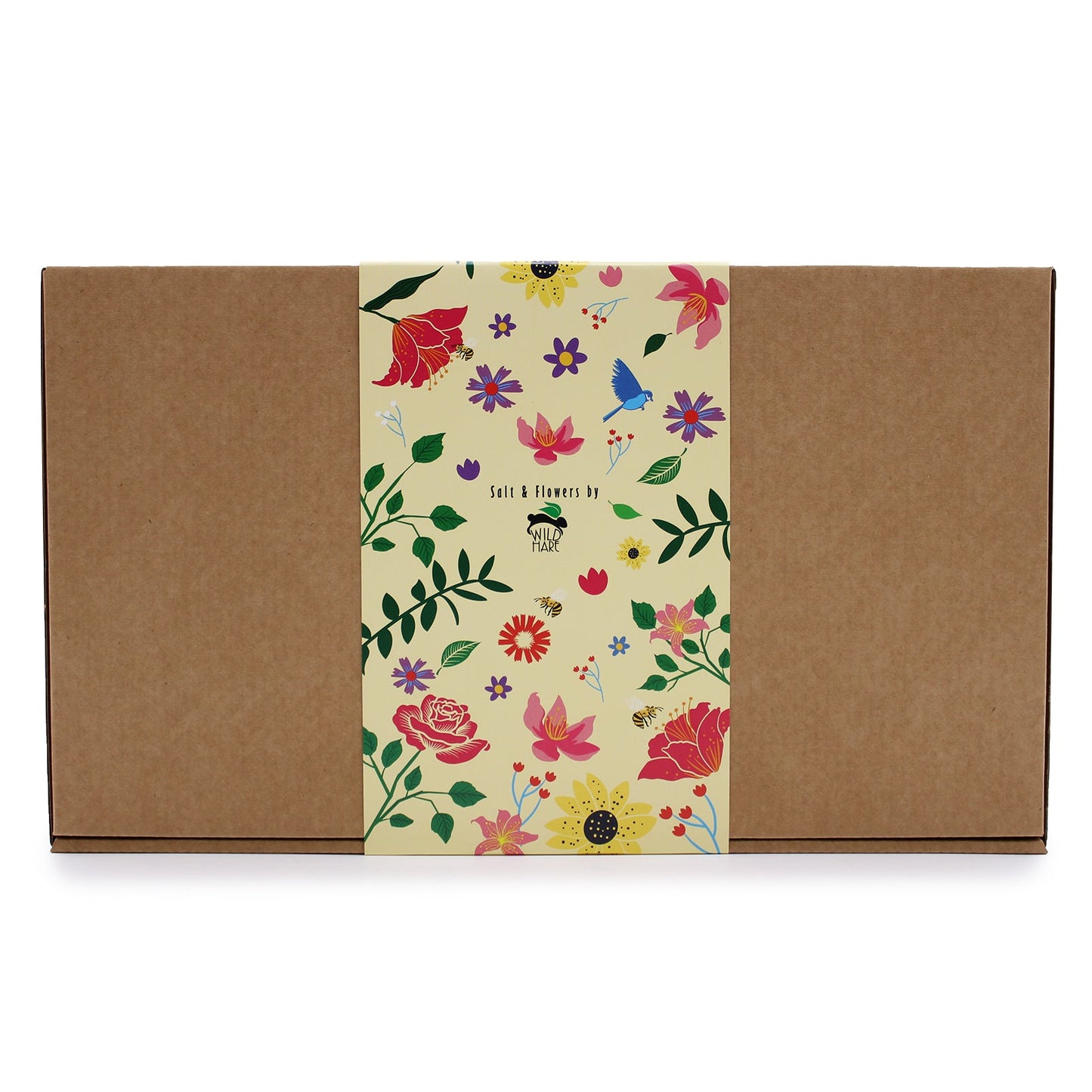 Salt and Flower Bath Soak Gift Set - Total Detox product packaging on clean background from Quintessential Holistic Health Ltd