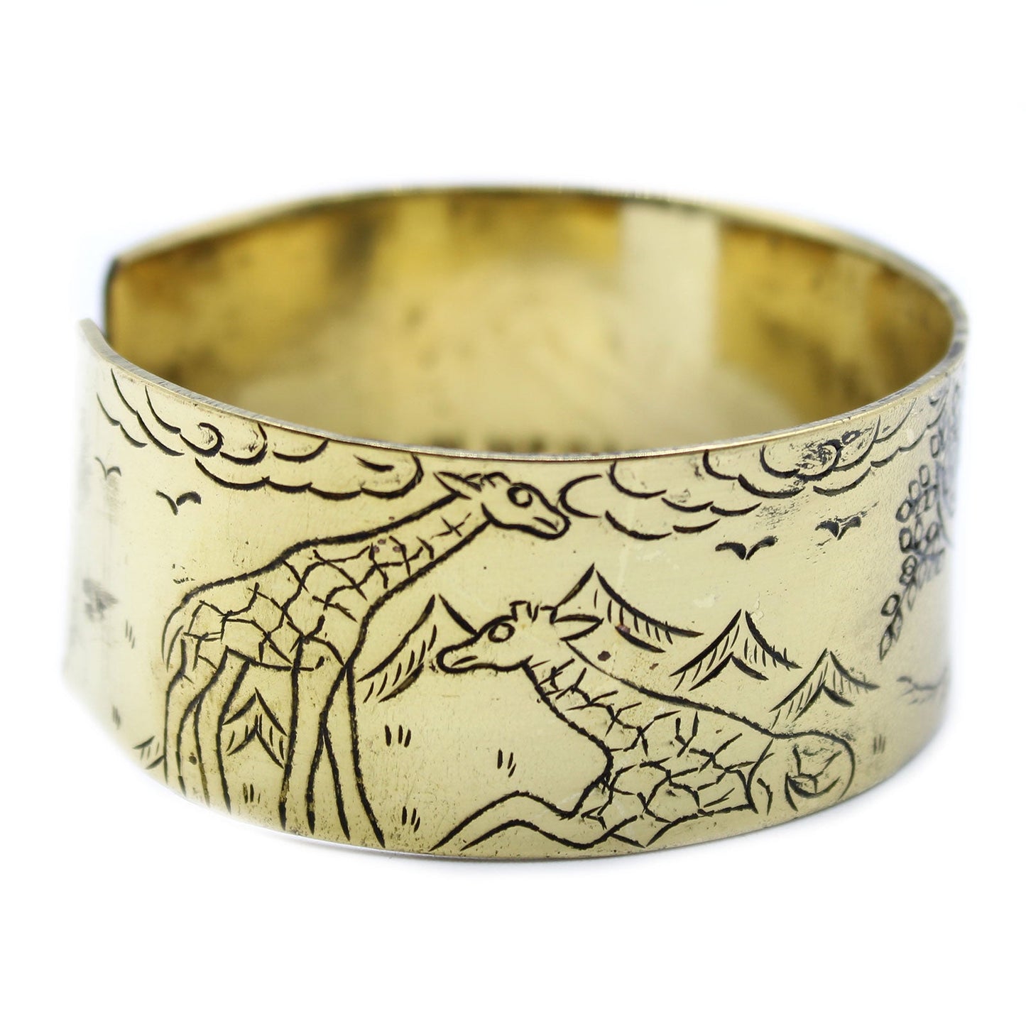 Handcrafted Brass Tibetan Mantra Bracelet - Tree of Life product packaging on clean background from Quintessential Holistic Health Ltd