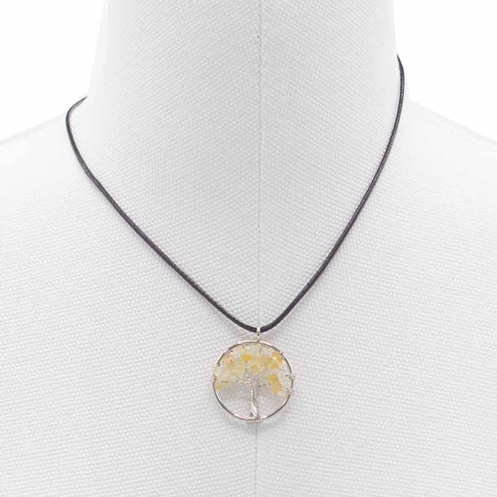 Tree of Life Pendant - Carnelian product packaging on clean background from Quintessential Holistic Health Ltd