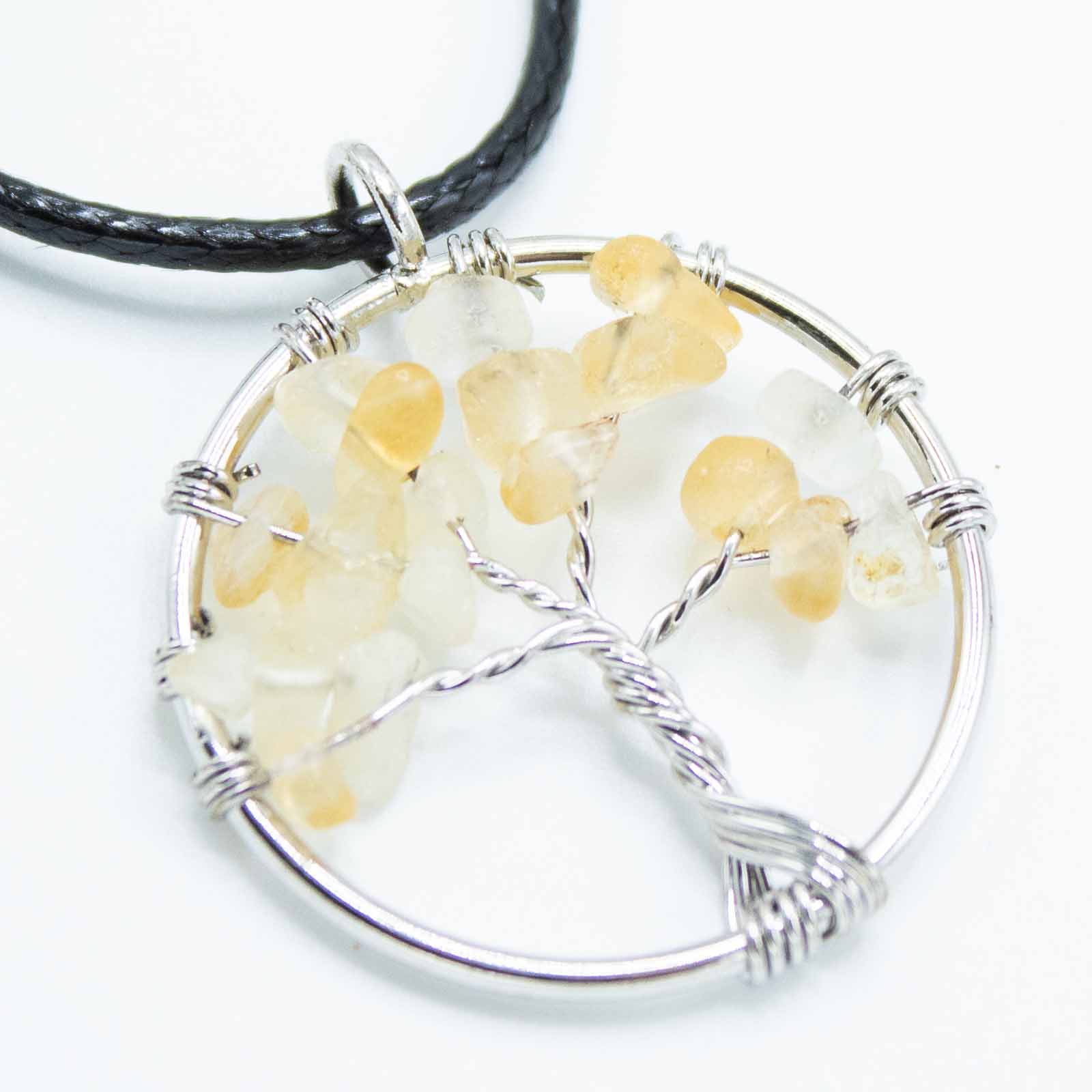 Tree of Life Pendant - Carnelian product packaging on clean background from Quintessential Holistic Health Ltd