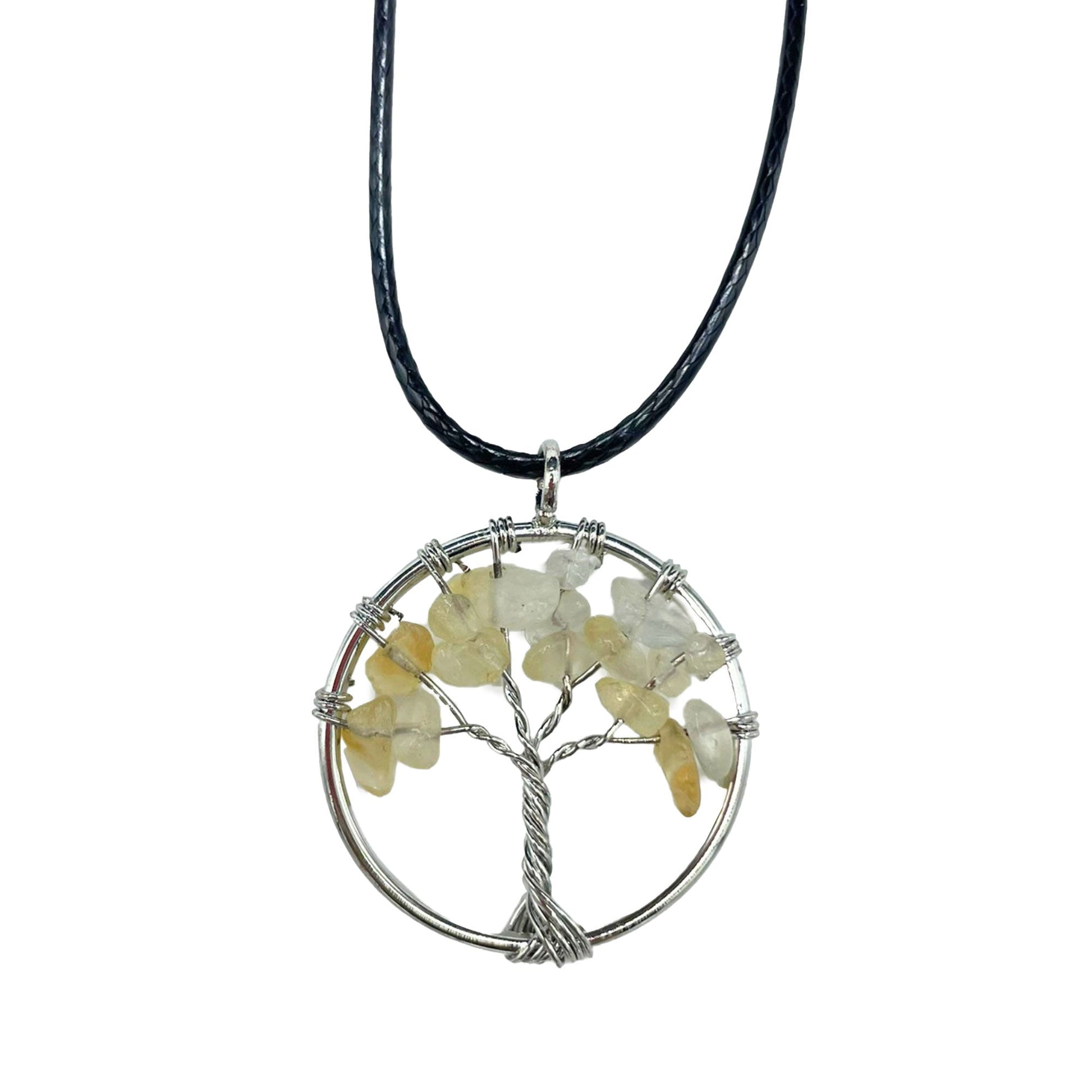 Tree of Life Pendant - Carnelian product packaging on clean background from Quintessential Holistic Health Ltd