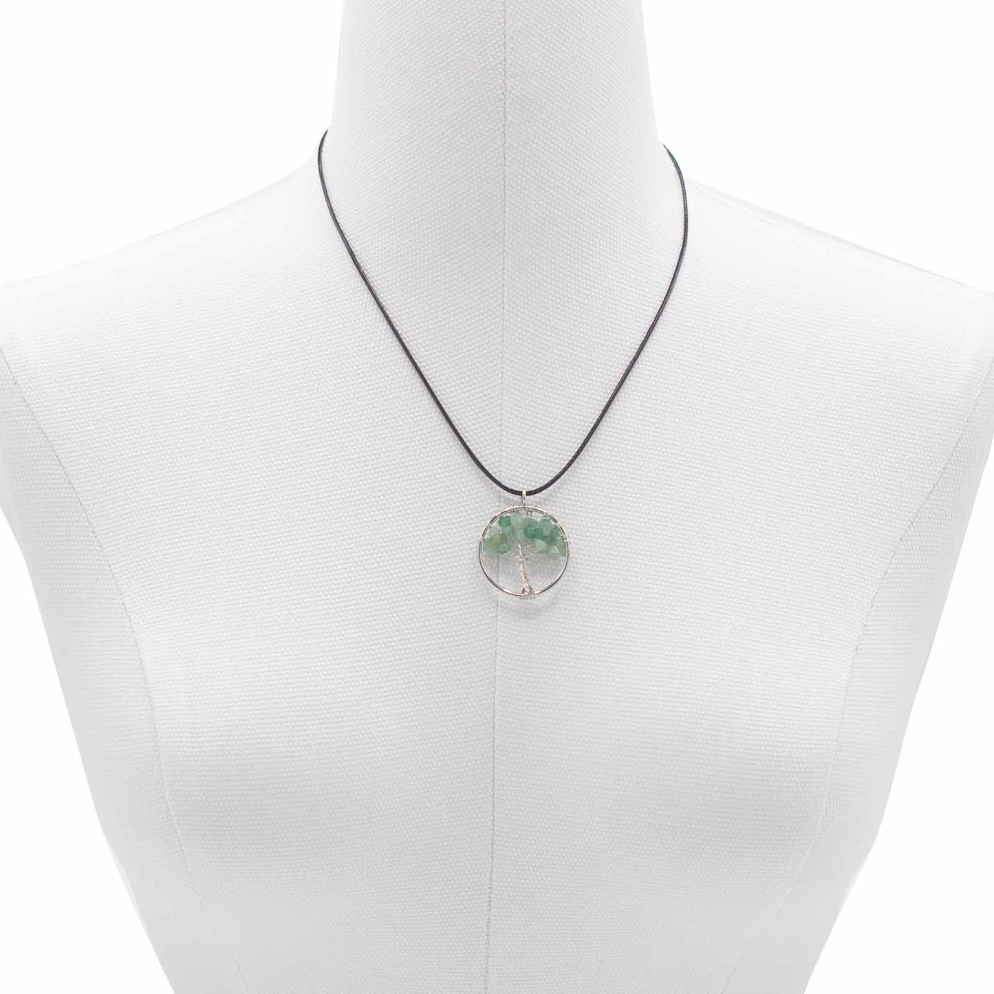 Tree of Life Pendant - Jade product packaging on clean background from Quintessential Holistic Health Ltd