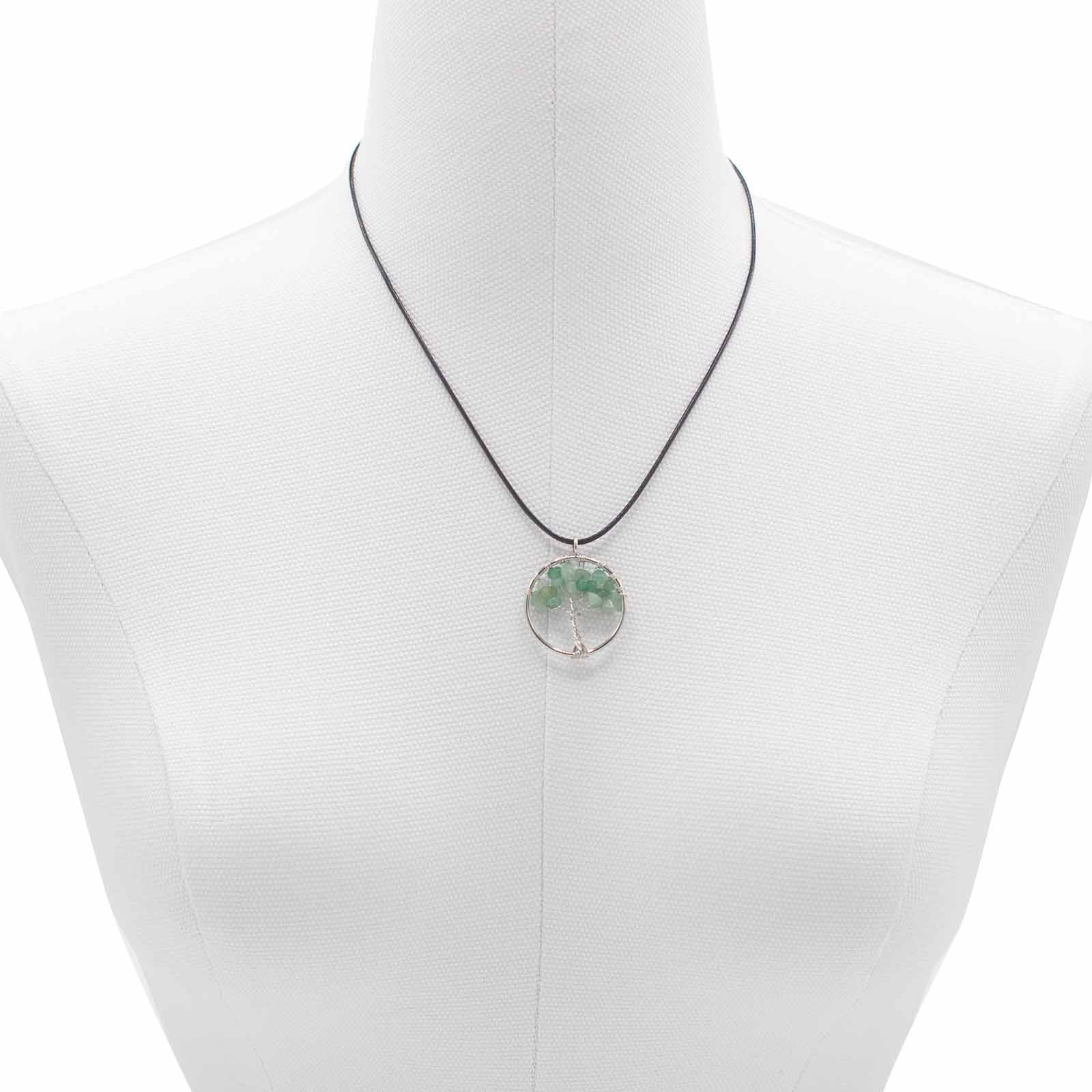 Tree of Life Pendant - Jade product packaging on clean background from Quintessential Holistic Health Ltd