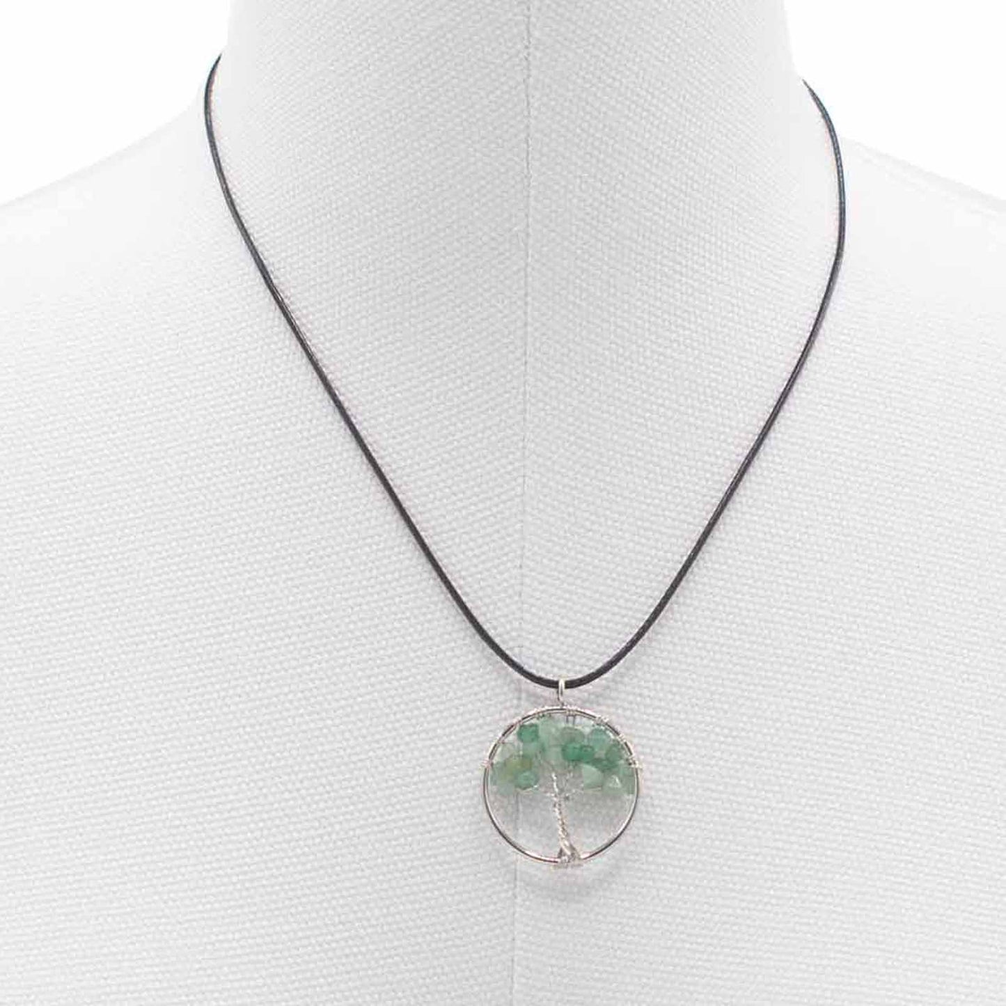 Tree of Life Pendant - Jade product packaging on clean background from Quintessential Holistic Health Ltd