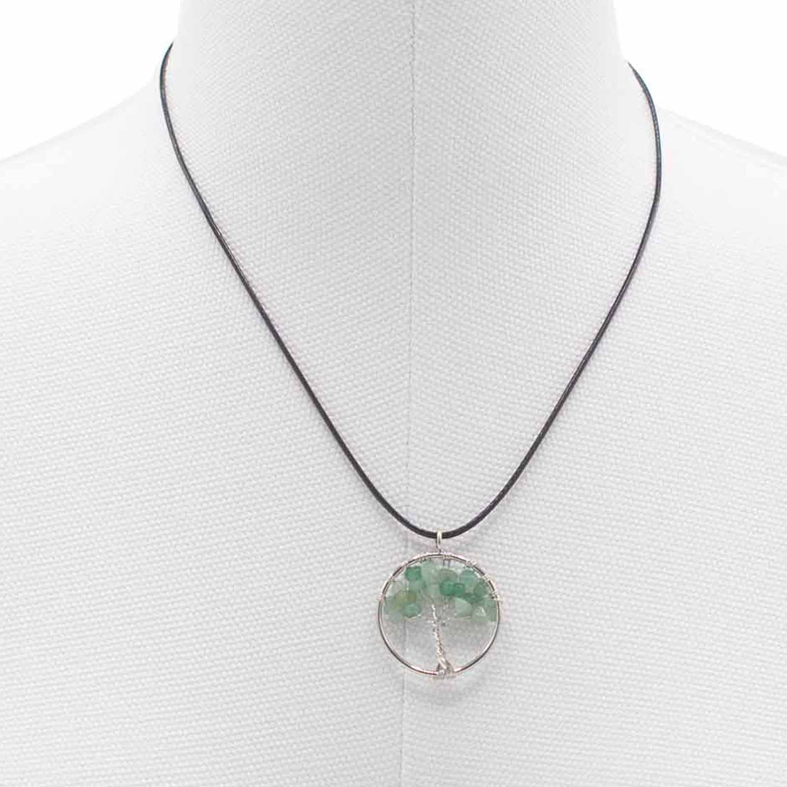 Tree of Life Pendant - Jade product packaging on clean background from Quintessential Holistic Health Ltd
