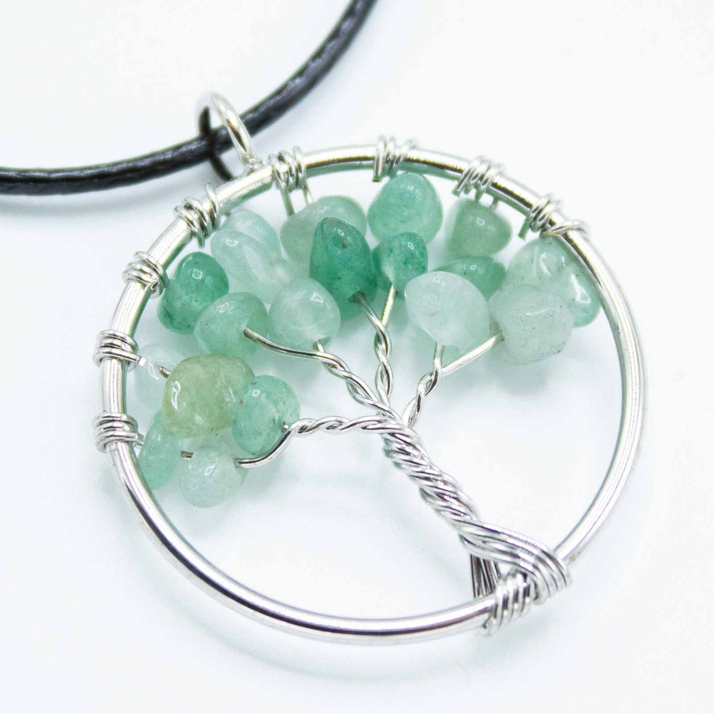 Tree of Life Pendant - Jade product packaging on clean background from Quintessential Holistic Health Ltd