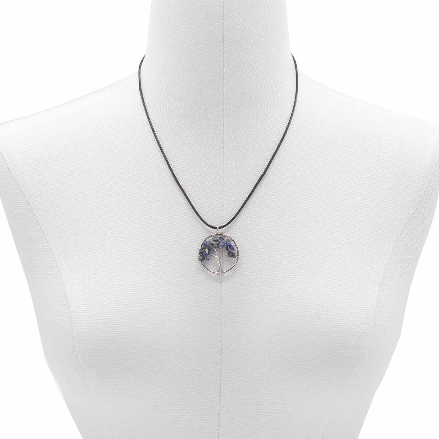 Tree of Life Pendant - Sodalite product packaging on clean background from Quintessential Holistic Health Ltd