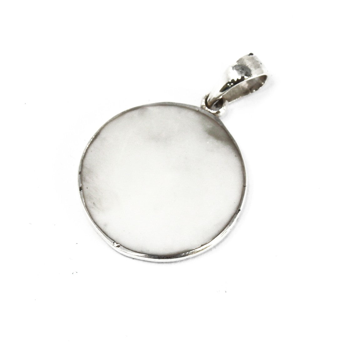 Silver Pendant - 22mm / Tree of Life / Mother of Pearl product packaging on clean background from Quintessential Holistic Health Ltd