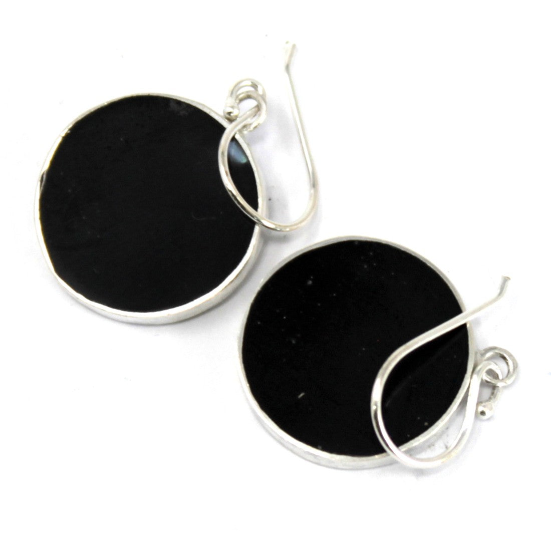 Silver Earrings - 15mm / Tree of Life / Abalone product packaging on clean background from Quintessential Holistic Health Ltd