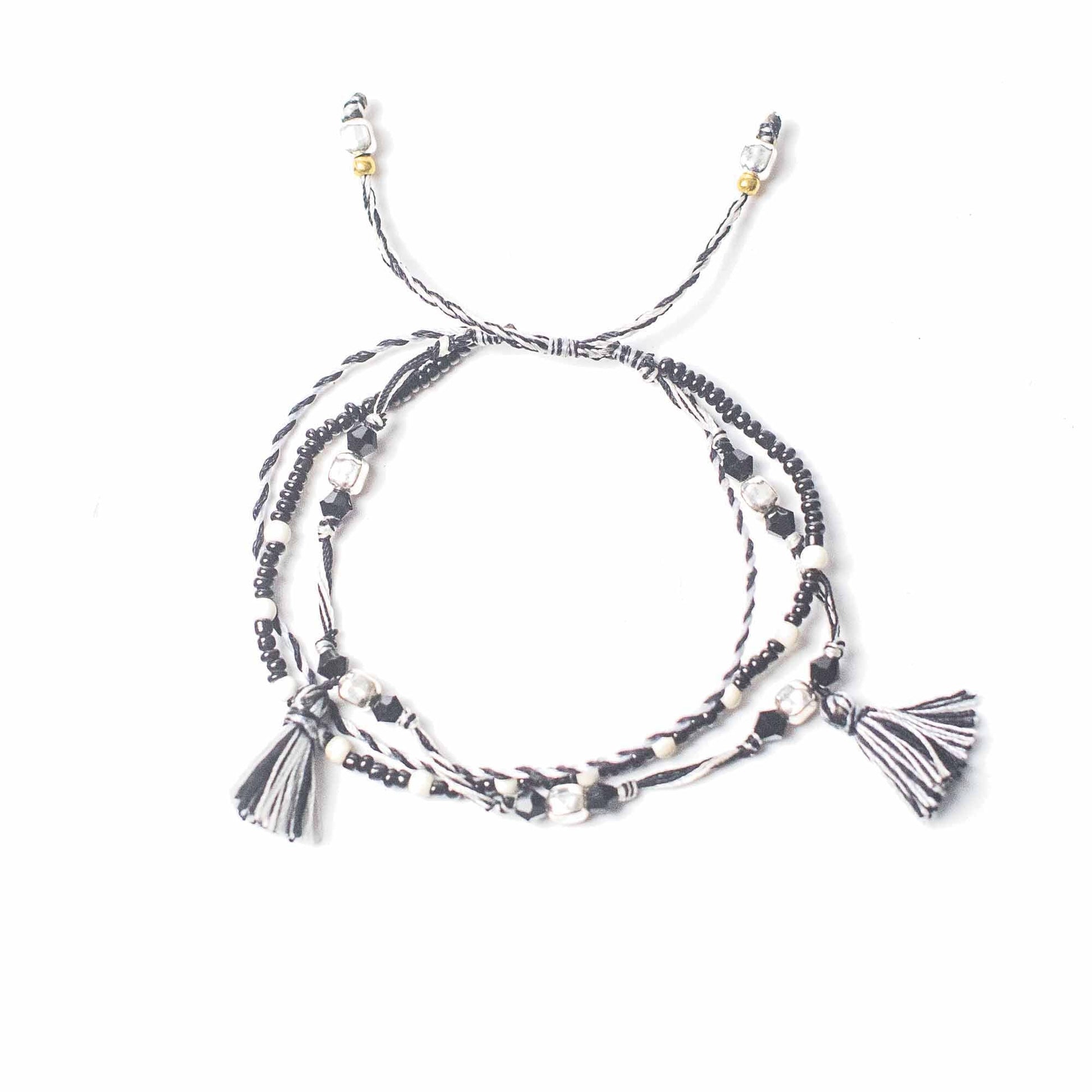 Handcrafted Temple String Bracelet - Balance of Nature product packaging on clean background from Quintessential Holistic Health Ltd