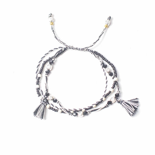 Handcrafted Temple String Bracelet - Balance of Nature product packaging on clean background from Quintessential Holistic Health Ltd