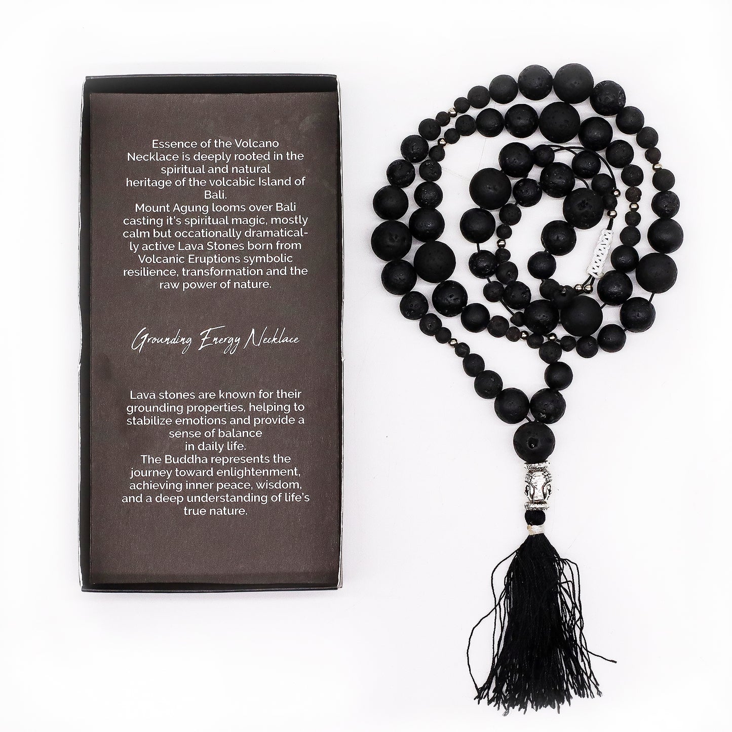 Handmade Essence of the Volcano Necklace - Grounding Energy