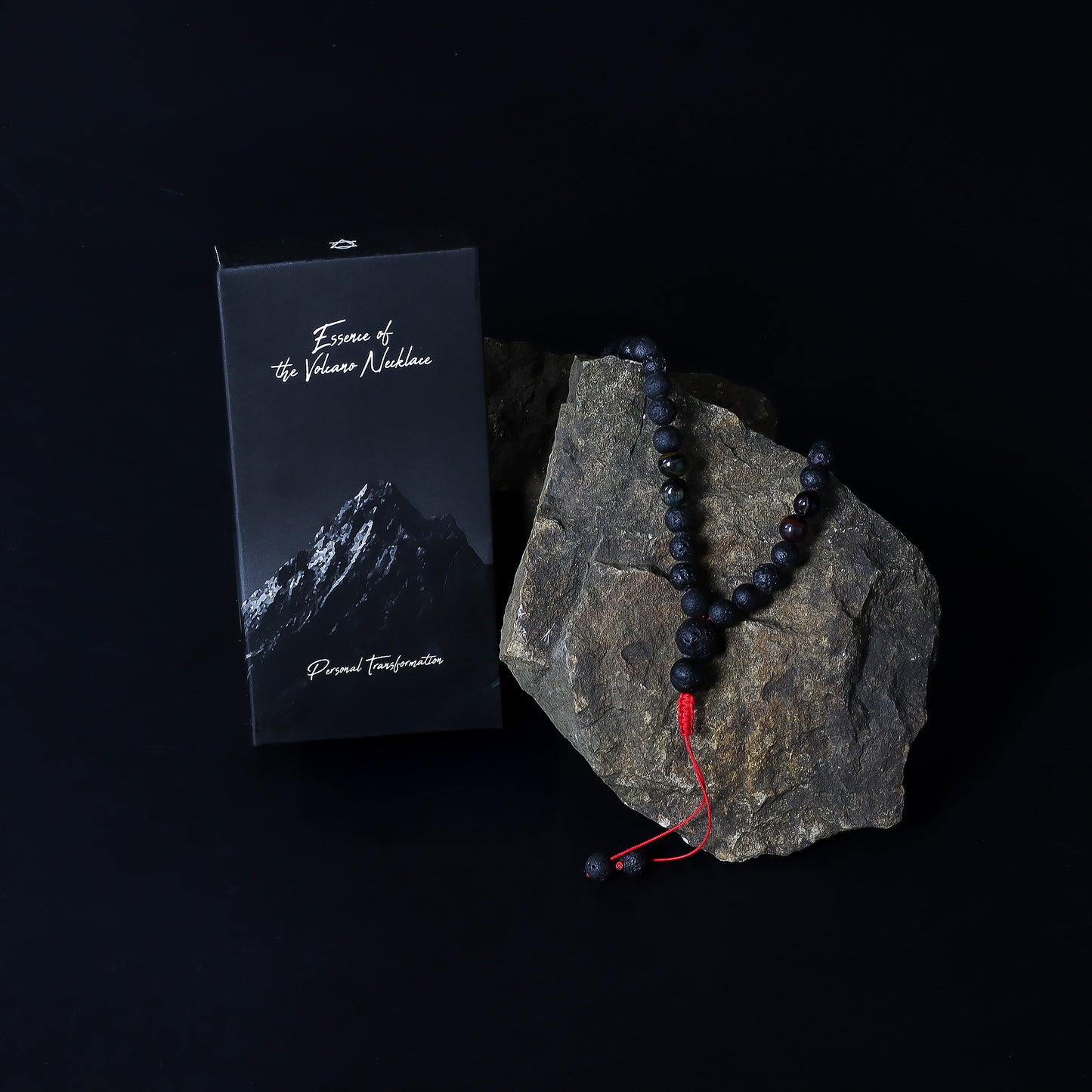 Handmade Essence of the Volcano Necklace - Personal Transformation