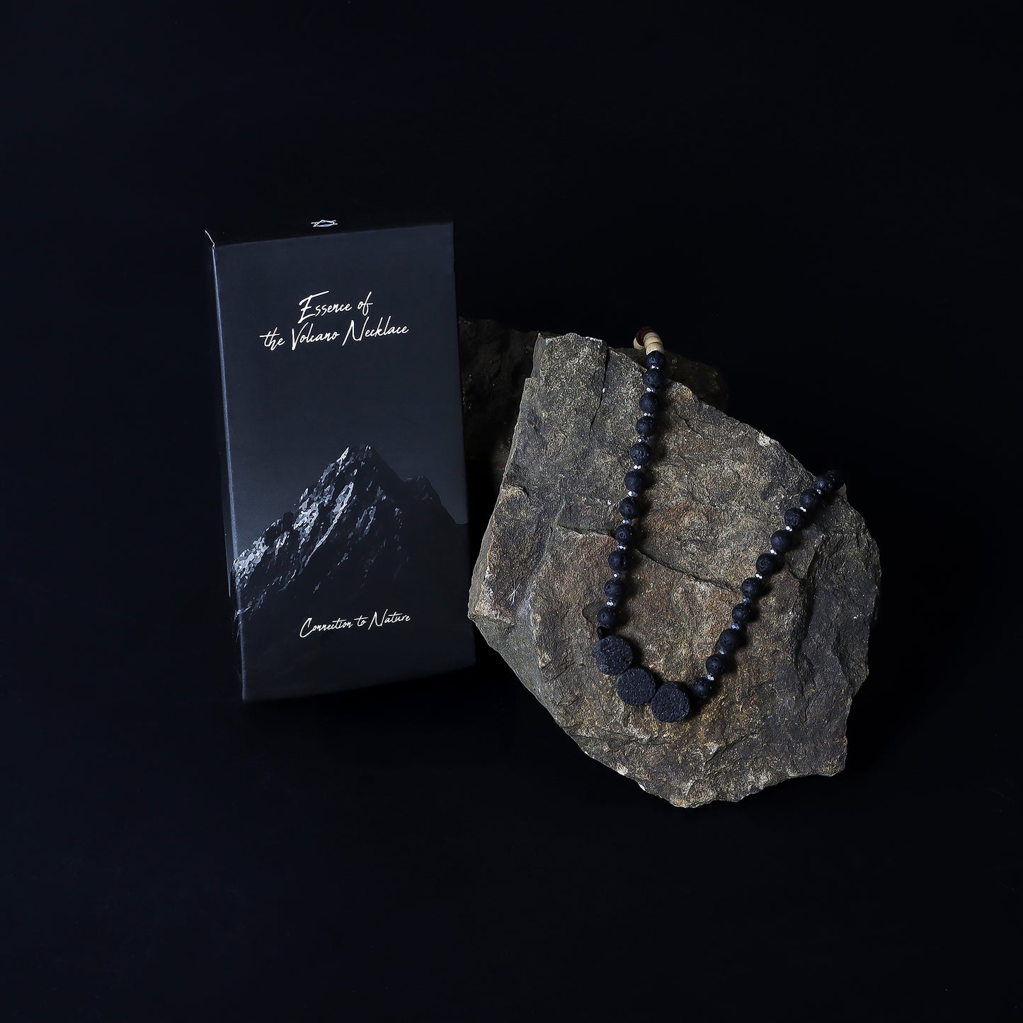Handmade Essence of the Volcano Necklace - Connection to Nature