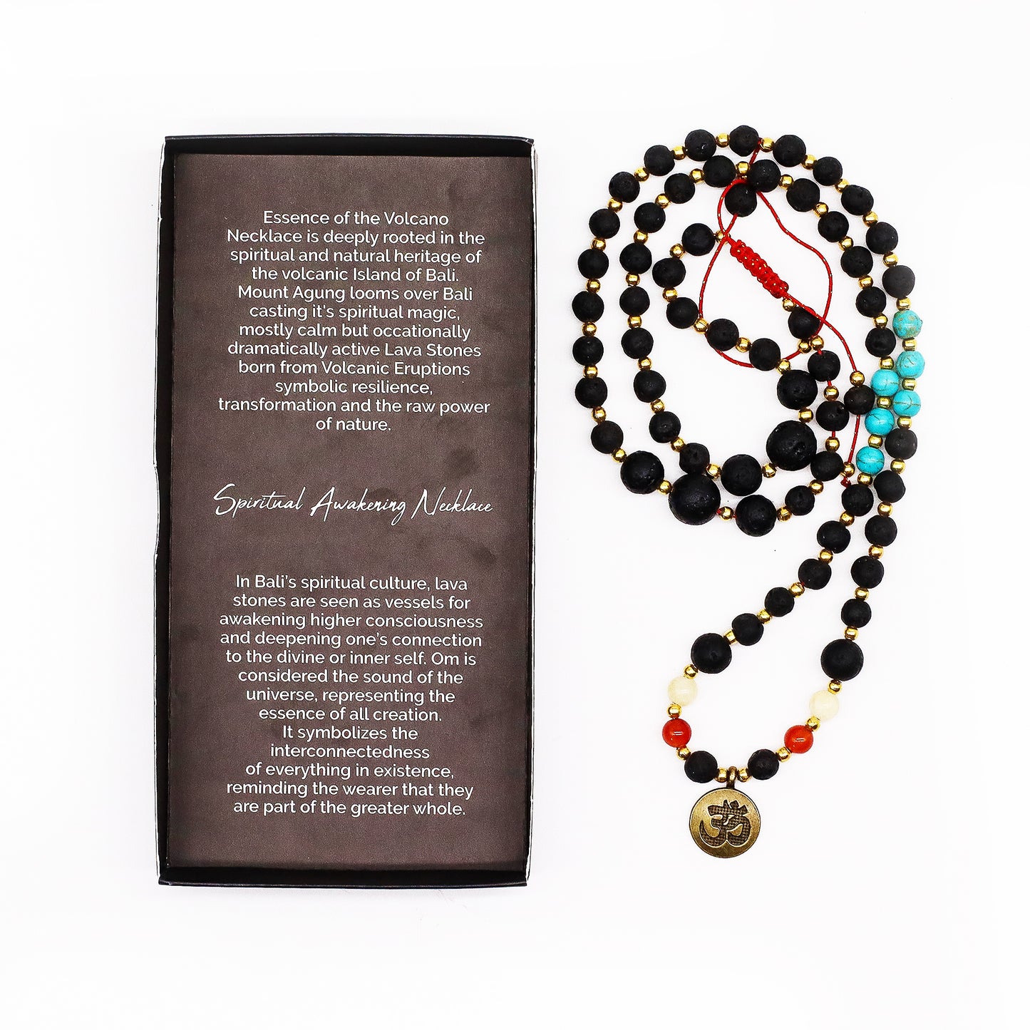 Handmade Essence of the Volcano Necklace - Spiritual Awakening