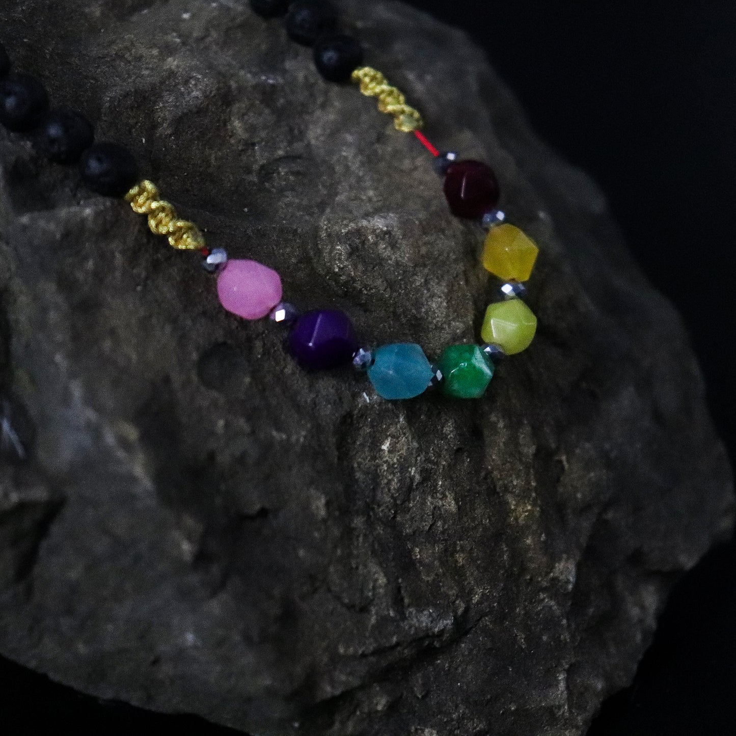 Handmade Essence of the Volcano Necklace - Emotional Healing