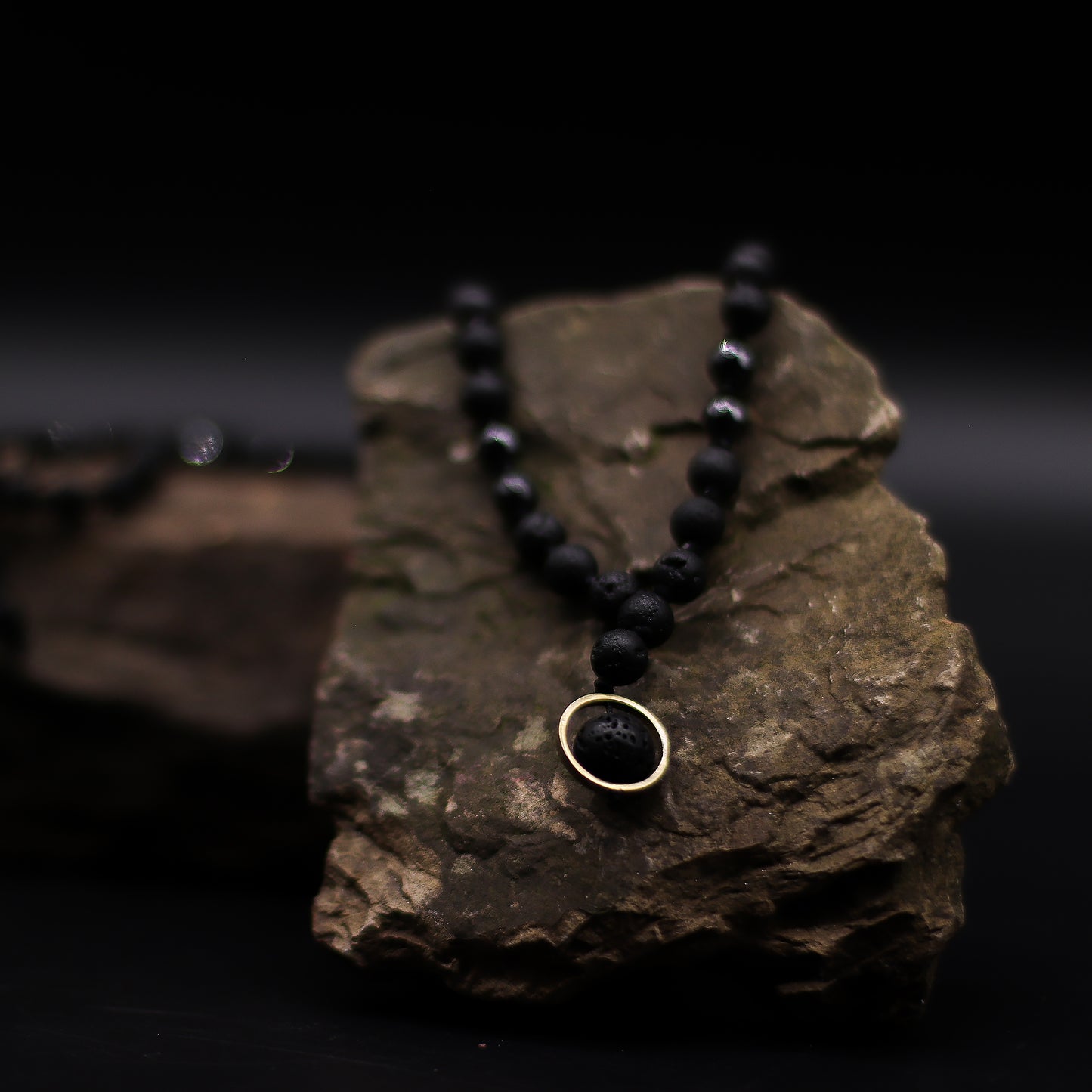 Handmade Essence of the Volcano Necklace - Renewal and Rebirth