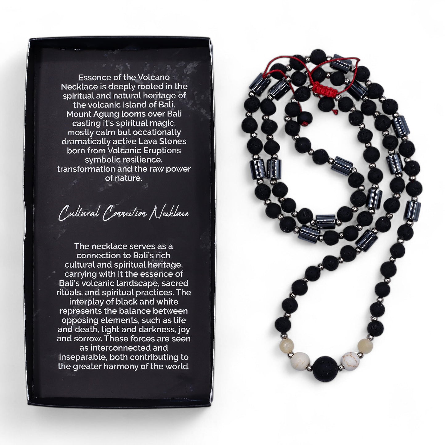Handmade Essence of the Volcano Necklace - Cultural Connection