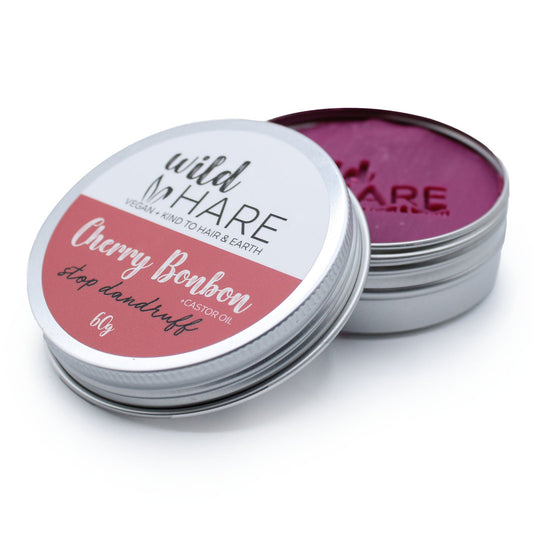 Wild Hare Vegan-Friendly Solid Shampoo and Conditioner - Cherry Bonbon - main product image from Quintessential Holistic Health Ltd UK