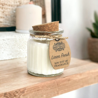 Set of 2 x Eco-Friendly Soy Pots of Scented Candles N - Z