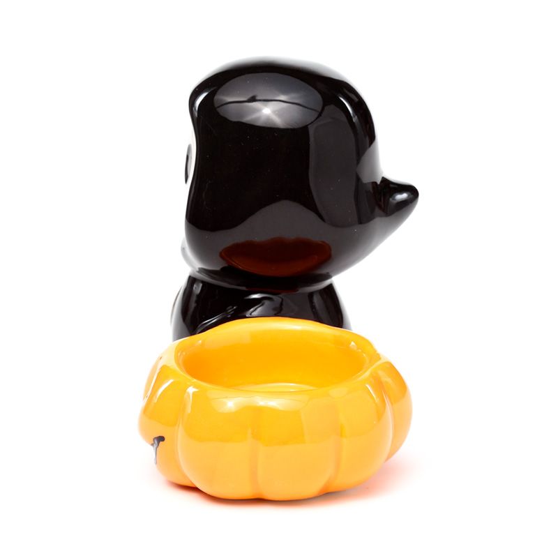 Ceramic Skull Boy Tea Light Candle Holder product packaging on clean background from Quintessential Holistic Health Ltd