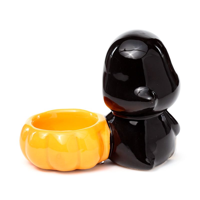 Ceramic Skull Boy Tea Light Candle Holder product packaging on clean background from Quintessential Holistic Health Ltd