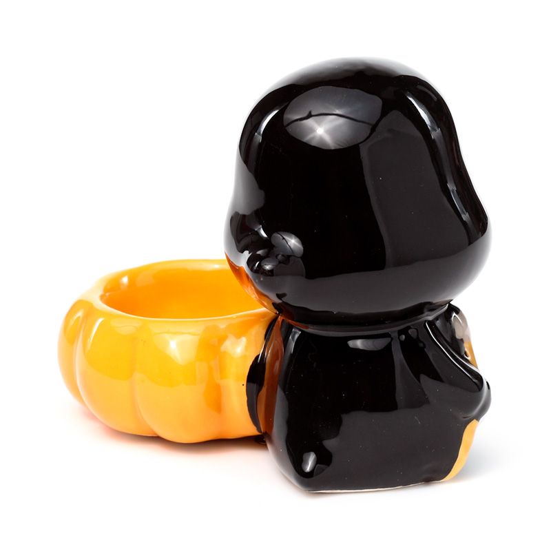 Ceramic Skull Boy Tea Light Candle Holder product packaging on clean background from Quintessential Holistic Health Ltd
